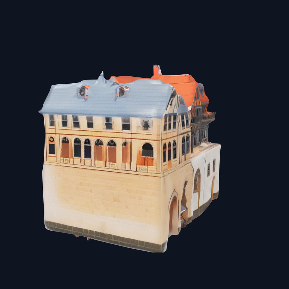 Rustic German Townhouse model pack